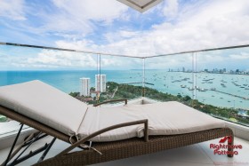 2 Beds Condo For Rent In Pratumnak - Sky Residences Pattaya