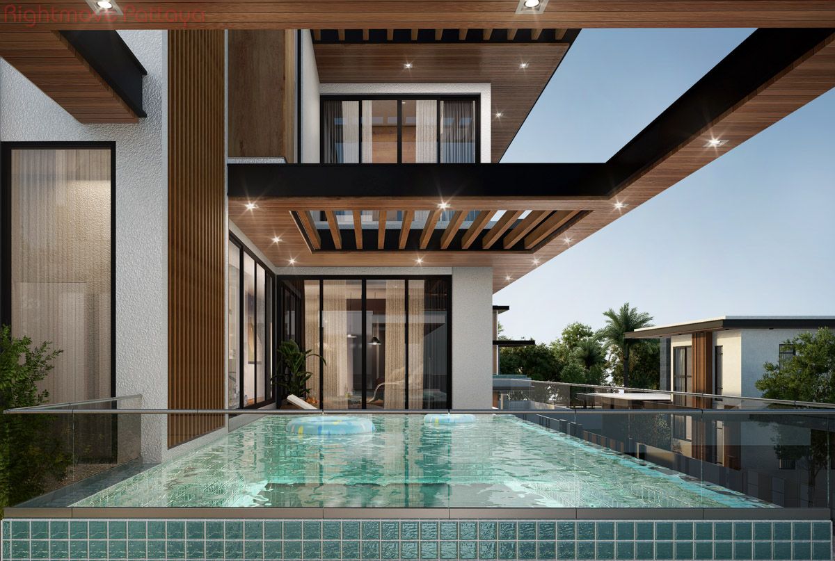 5 ห้องนอน บ้าน สำหรับขาย ใน จอมเทียน - The Ozone Wealth Pattaya #HS2814