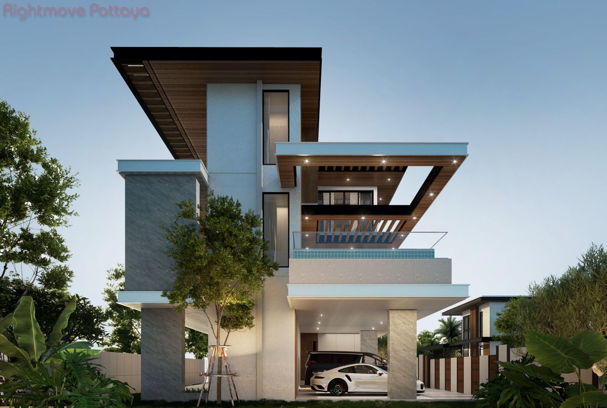 5 ห้องนอน บ้าน สำหรับขาย ใน จอมเทียน - The Ozone Wealth Pattaya #HS2814