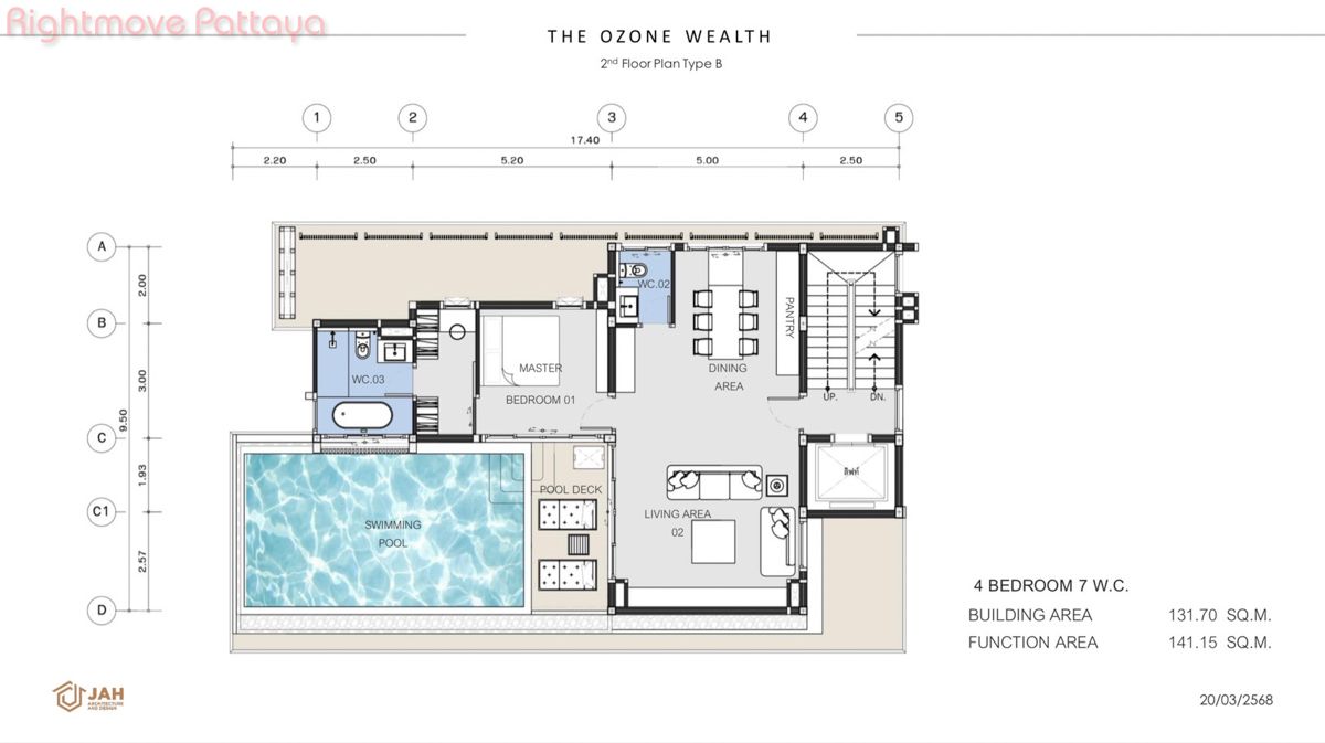 5 ห้องนอน บ้าน สำหรับขาย ใน จอมเทียน - The Ozone Wealth Pattaya #HS2814