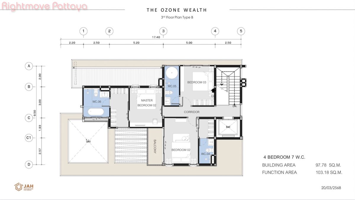 5 ห้องนอน บ้าน สำหรับขาย ใน จอมเทียน - The Ozone Wealth Pattaya #HS2814
